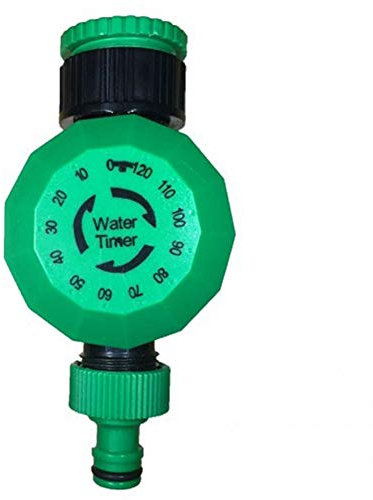 Garden Pleasure mechanische Bewässerungsuhr | 120 Minuten | mit Schnellkupplungen | 3/4 | max. 6 bar | Bewässerung Zeitschalt Uhr Wasser Garten