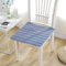 Stuhlauflage,Platz Plaid Stuhlkissen Dünnes Rutschfestes Auflage Sitzkissen für Bürostuhl Balkon Terrasse Innen Außenbereich,Sitzpolster für Gartenstuhl,Esszimmerstuhl,Tatami Bodenmatte H 50x50CM