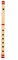 Famous Flute Bansuri Flûte en bambou faite à la main Échelle A