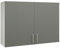 JD Greta 1000mm Kitchen Wall Cabinet with Doors – Wall Unit – Grey Matt – Modern Storage Cupboard