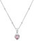 Prinzessin Lillifee Silber Mädchen Kinder Halskette mit rosa Stern-Anhänger, Kommt in Schmuck Geschenk Box