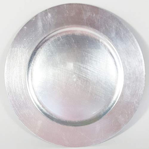 Annastore 6 x Platzteller aus Kunststoff - wiederverwendbar - Ø 33 cm | Unterteller - Tischset