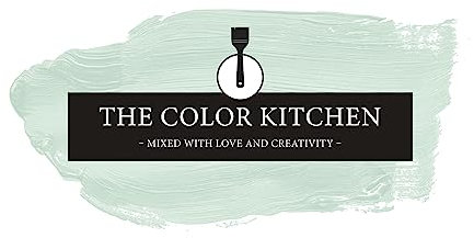 THE COLOR KITCHEN helle Wandfarbe - Malerfarbe für Wohnzimmer und Schlafzimmer - matte Innenfarbe in Grün - 5l Deckfarbe in TCK3000