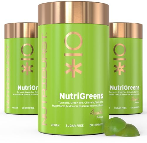 Nutriburst NutriGreens • Plants + Cultures • 3 Month • Vegan & Sugar Free