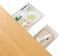 Yitaocity 2Pcs Under Desk Storage Drawers, Under Desk Drawer Slide Out, Self- Adhesive Hidden Plastic Desk Organizers and Storage Trays for Office School Home (White, S+L)