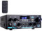 Stereo Verstärker - WOOPKER AK55 HiFi Verstärker Stereo Receiver 600W, 2.0 Kanal Bluetooth Verstärker mit w/UKW-Radio, OPT/AUX/RCA/USB, 2 Mic Eingänge für Lautsprecher