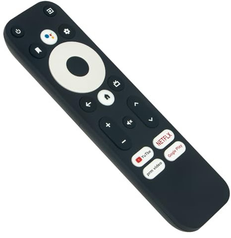 VINABTY R-C-OHS-C008 Replace Voice Remote Control Fit for MECOOL KM2 Plus Smart Box TV 11 Media Player, 4K Ultra HD Strea-ming Device