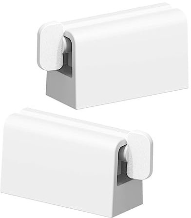 IWOWHERO Exprimidor De Pasta De Dientes Dispensador Compacto Accesorio De Baño 2 Soportes Fácil De Usar
