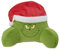 United Labels The Grinch Kissen - Rückenkissen für Bett und Sofa Rückenstütze mit Armlehnen Lesekissen für Rücken, Nacken und Kopf Grün 40 x 38 cm