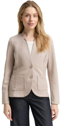 Tom Tailor Damen 1038703 Basic Ottoman Blazer mit Taschen (1er Pack)