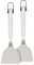 Barbecook Set de 2 spatules à plancha Premium, ustensiles plancha pour Barbecue plancha, Acier Inoxydable, 33cm