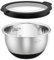 SILBERTHAL Edelstahl Schüssel mit Deckel - 700ml Rührschüsseln zum Servieren, Kochen, Backen, Aufbewahren - Rutschfester Boden