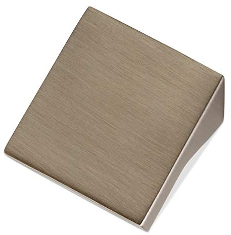 SOTECH Möbelknopf PIT BA 16 mm Edelstahloptik matt Schrankknopf | Küchenknopf Schubladenknopf