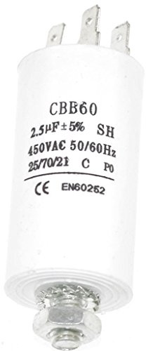Ufixt Universal Appliance Motor Start Run Capacitor 25uF