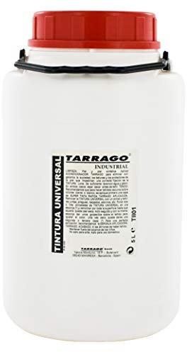 Tarrago | Tintura Universal 5L |Tintura para Piel, Lona y Pieles Sintéticas