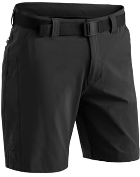 Maier Sports Nil Short M, Kurze Herren Wanderhose, Wasserabweisende Hose | Für Trekking und Hiking, Dryprotec für schnelles Trocknen, mSTRETCH pro 4 für mehr Komfort, Perfekt für den Sommer