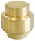 SOMATHERM FOR YOU, Bouchon laiton à clipser pour tubes cuivre, PER ou multicouche Ø12 mm - Raccord auto-étanche, montage rapide sans outil, pression max 4 bars, température max 90°C