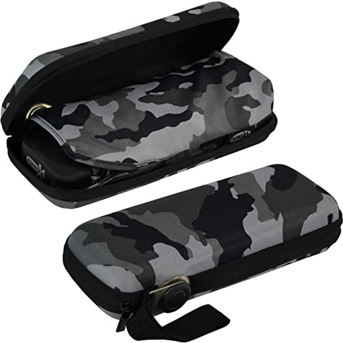 iX-brella Super Mini Taschenschirm mit Etui und Gürtelclip 94cm Camouflage Design Stone