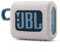 WERICO Case Silicone for JBL go 3 Waterproof Portable Bluetooth Speaker, Portable Ultra-light Protective Sleeve with Carabiner (Gray)