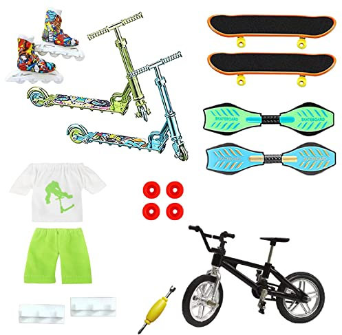 Niktule Colorful Toy, Finger Skateboards, Fingertip Movement, Favors for Kids, Creative Gifts