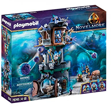 PLAYMOBIL - 70745 - Novelmore - Violet Vale - Tour des magiciens
