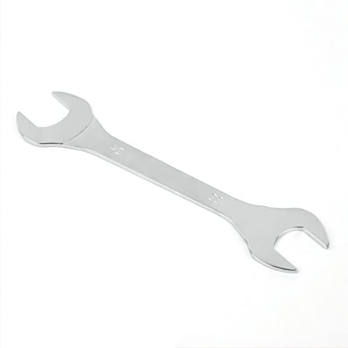 Vokenforu Open End Spanner, Super Thin, 22mm x 24mm Carbon Steel Double Open Ended Wrench, Metric Repairing Tool for Bicycle