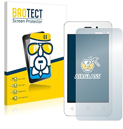 BROTECT Schutzglas für NUU Mobile A1 Schutzfolie Panzer Folie Glas Displayschutz Made in Germany [Extrem Kratzfest 9H, Anti-Fingerprint,Transparent]