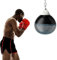 COSTWAY Ø45 cm Wasserboxsack, 50 kg Boxing Punching Bag mit Verstellbarer Metallkette, Sicherheitsschnallen & Wasserschlauch, Punchingsack für Erwachsene & Kinder (Schwarz)