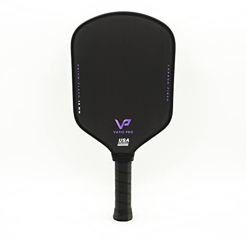 Vatic Pro Prism Flash Fibra de Carbono de 16 mm - Paredes inyectadas de Espuma - Incluye Cubierta de Paleta