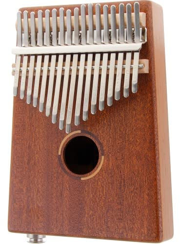 U-Turn M17E Mahagoni 17-Ton Kalimba inkl. Pickup & Zubehör