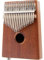 U-Turn M17E Mahagoni 17-Ton Kalimba inkl. Pickup & Zubehör