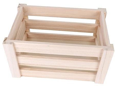 Garneck Kasten Vintage Holzaufbewahrung Geschenkkiste Aus Holz Rustikaler Rechteckiger Korb Rustikale Nistkisten Aus Holz Rustikaler Holzkorb Alte Holzkisten Kind Chen Leere Hölzern