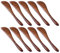 Peowuieu 10 Packungen Buttermesser Aus Holz, 6 Zoll GewüRzmesser, Holz, Super Praktisch, KüChenutensilien, Erdnussgelee Verteiler