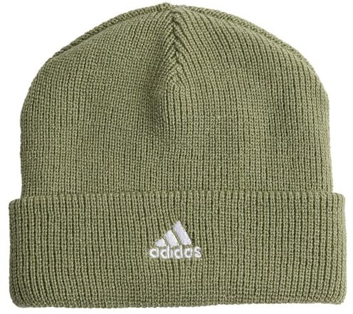 adidas Unisex Kinder Little Beanie, Zeltgrün, X-Small