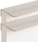 Unsichtbare Griffe Aluminiumlegierung Möbelgriffe Schrankgriffe Verdeckter Schubladengriff Fingerkantenzuggriff Kabinett Griffe Kaschmir Grau 2 Stück (Overall length 300mm)