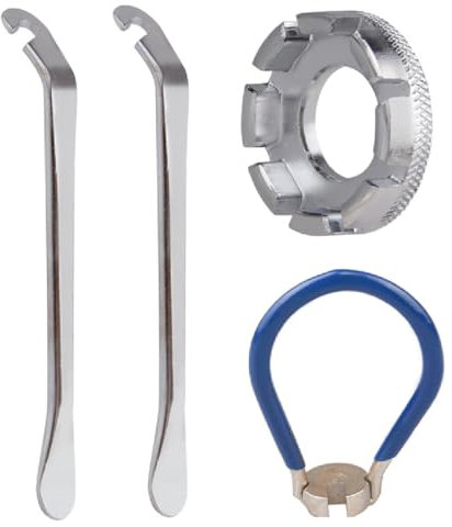 BHIPKOT Clé à Rayons de vélo en Acier, tendeur de Rayons - tendeur de tétons 8 Tailles 10-15 Outils pour Rayons de vélos, bicyclettes