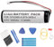 Fuworance 3200 mAh 3,7V Akku kompatibel mit Babymonitor Philips Avent SCD620 SCD620/26 SCD625, SCD630 SCD630/26 SCD630/37 SDC620 SDC630 NTA3459-4 NTA3460-4 Li-ion Batterien