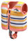 Konfidence Schwimmweste – Premium Schwimmjacke mit abnehmbarem Sicherheitsgurt für Kinder | Einstellbarer Auftrieb | CE-konform | Von Schwimmschulen empfohlen (Gelato Rose, L 19-30kg)