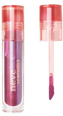 Neve Cosmetics Ruby Juice Lippenfarbe, leicht wie Wasserfest wie Tinte | Eau Baby