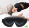 Aosun Schlafmaske für Frauen und Herren, 2024 Upgrade Augenbind, 3D Schlafbrille, 100% lichtblockierende Augenmaske mit Ohrstöpseln