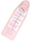 KPEGAXS 38x13inch Ironing Board Cover Heat Resistant Iron Board Replacement Cover Cotton Iron Board Cover With Elastic Cord Resist Scorching(Pink)