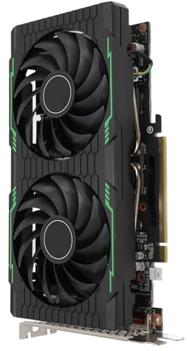 LICAEVEY Grafikkarte 1070 8 GB DDR5 256 Bit 8000 MHz Desktop-Computer-Grafikkarte mit Zwei Lüftern, PCIE 3.0 16X-Schnittstelle