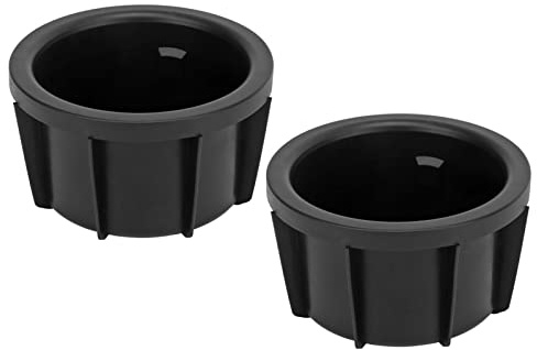 2PCS Console Box Cup Holder Insert Rubber Material Replacement for 2006-2012, Easy Install, Store Water Bottles, Coins, Keys for Center Console