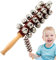 Schlittenglocken – Schlitten-Handglocken, Handjingle-Glocken mit Holzgriff | Musiklernzubehör zu Hause, Schlagzeug-Klangen, 12,6 x 2,76 x 1,97 Zoll