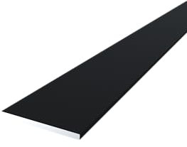 Profilo piatto in alluminio 30x2 mm (Verniciato RAL 9005 nero intenso opaco, lunghezza 1000 mm)
