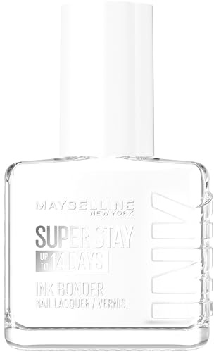Maybelline New York Super Stay Ink Bonder Nagellack 940 Alpine Snow – langanhaltender Nagellack für starke Nägel und intensive Farbe, 12.3 ml