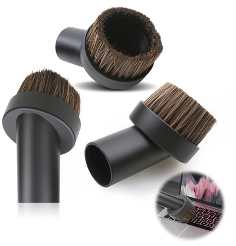 Snugcore 3pcs Dusting Brush Heads, Compatible with Hoover Vacuum Cleaners, Multi-Purpose Replacement Attachments, Perfect for Cleaning Hair Dirt Dust in Hard-to-Reach Areas