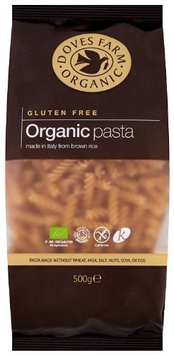 Doves Farm | Organic Brown Rice Fusilli | 5 X 500G