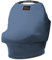 Milk Snob Original 5-in-1 Luxe Bezug – Multifunktionale Babytrage mit Stilltop-Funktion | Stilltuch für unterwegs, Kinderwagen Sonnenschutz, Bezug für Babyschale, etc. (Ocean Blue)