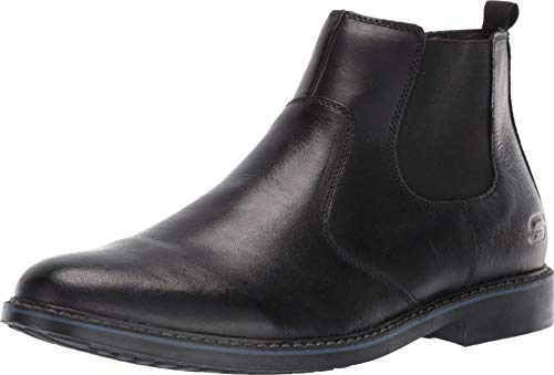 Skechers Bregman Modeso Street Dress Collection für Herren, Schwarz, 45 EU